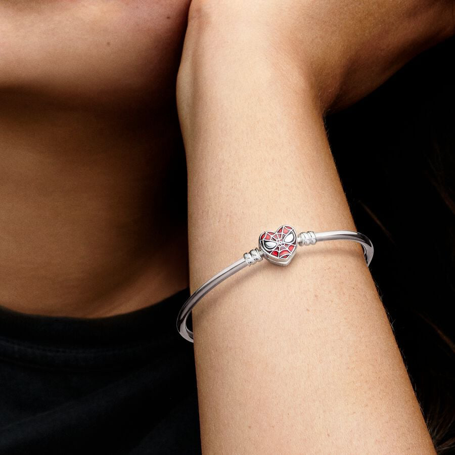 Marvel Spider-Man Mask Clasp Bangle