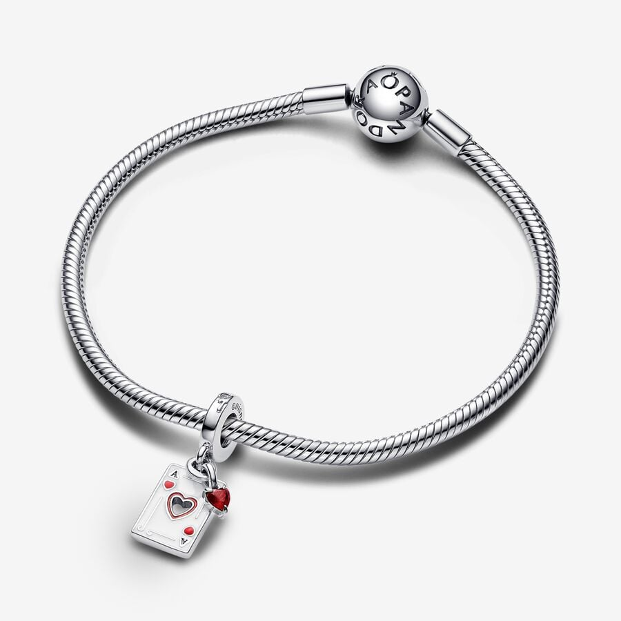 Villains Queen of Hearts Double Dangle Charm