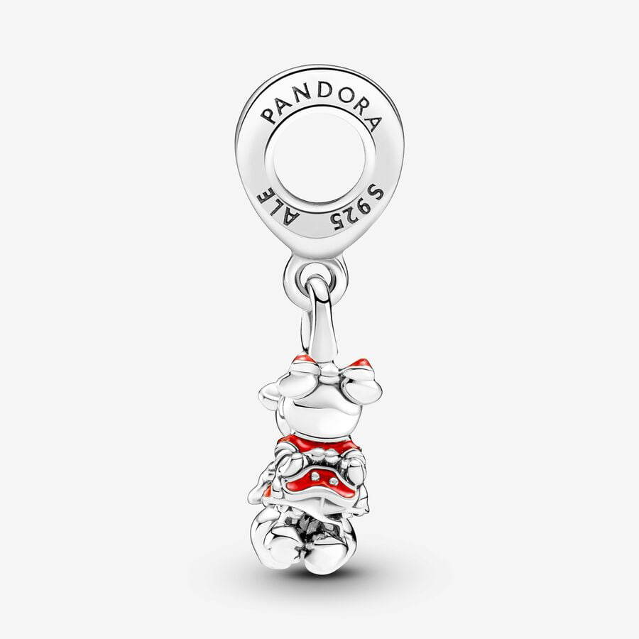 Mickey Mouse & Minnie Mouse Kissing Charm
