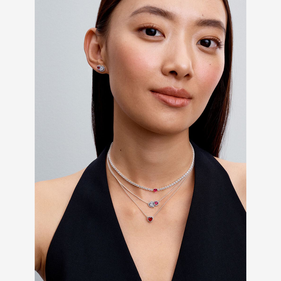 Red Heart Necklace