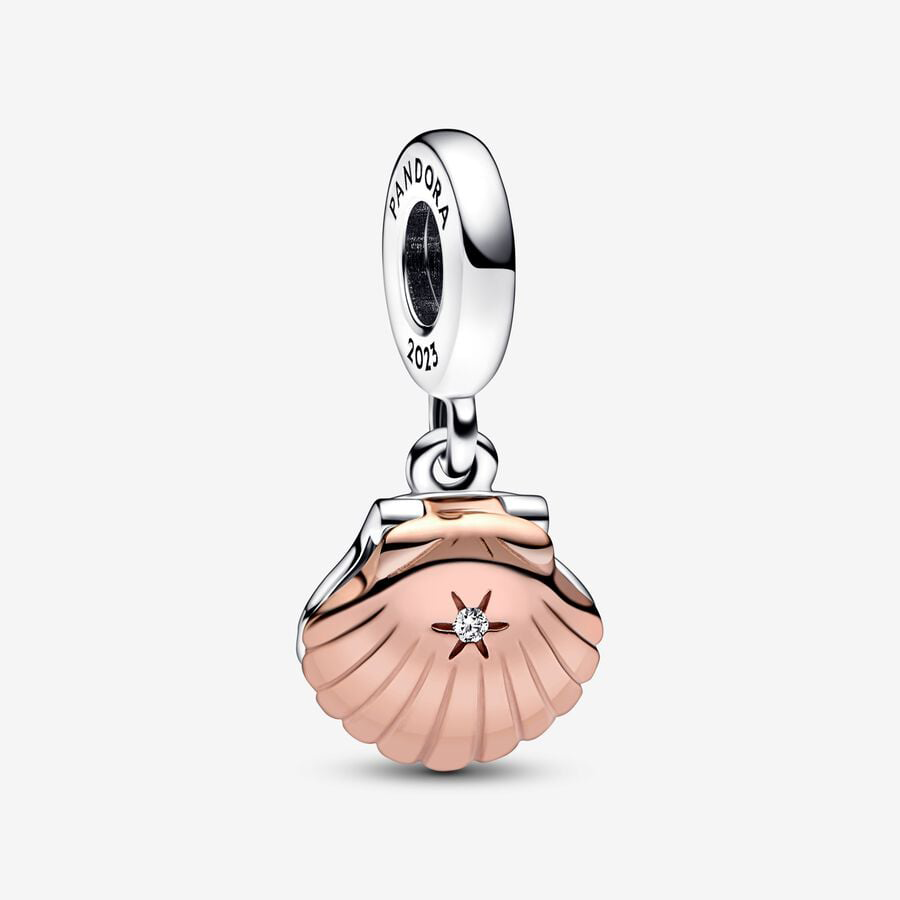 Seashell & Pearl Charm