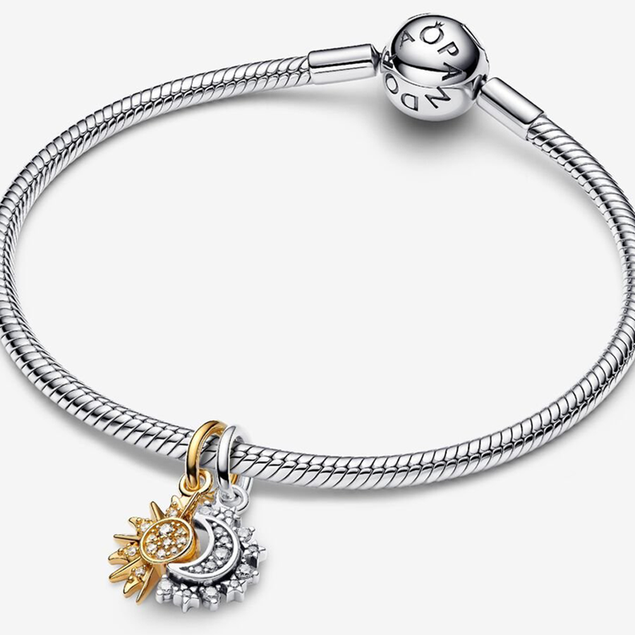 Splittable Sun & Moon Charm