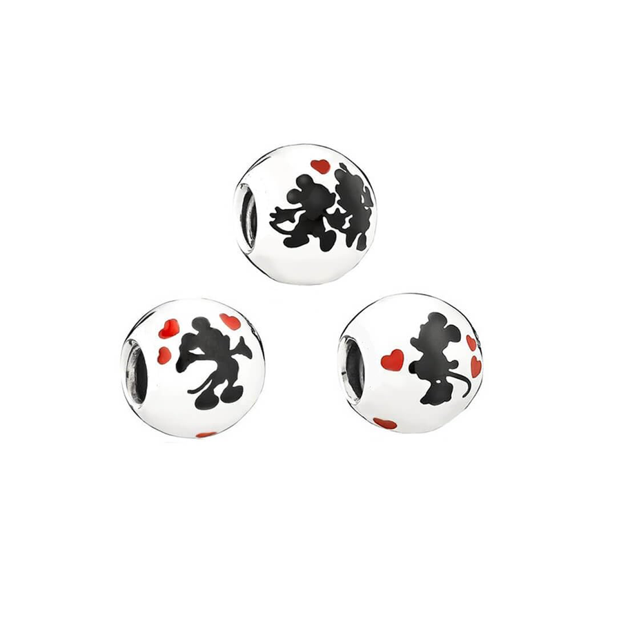 Minnie and Mickey Forever Charm