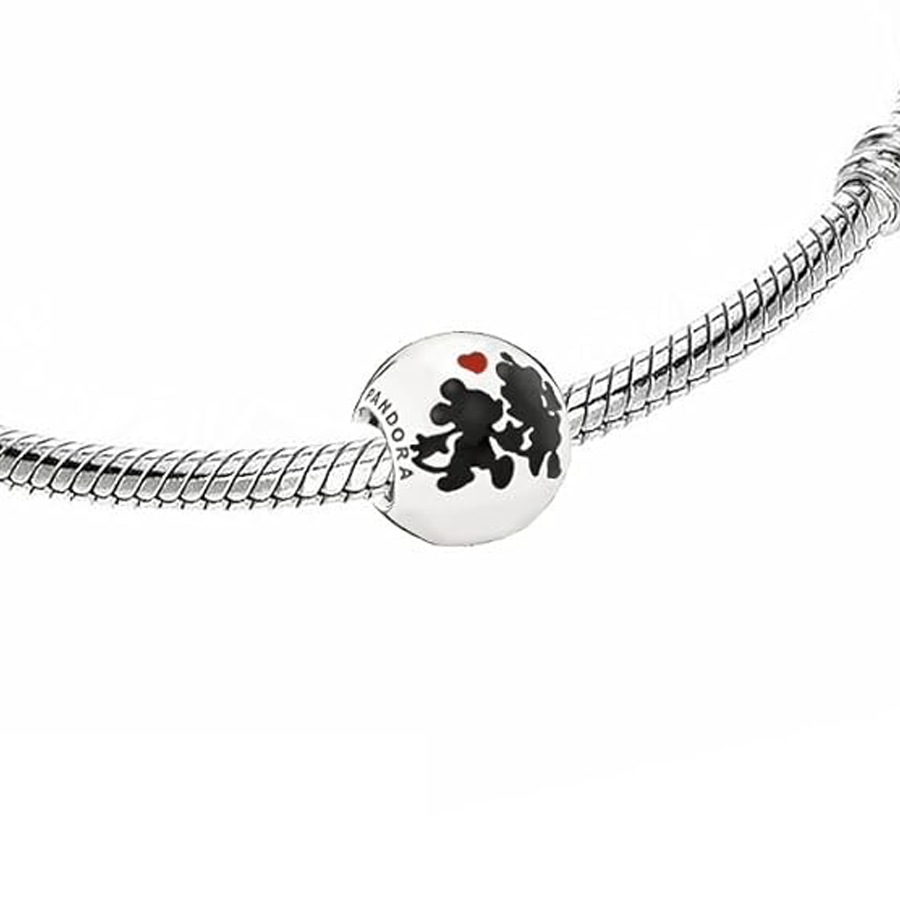 Minnie and Mickey Forever Charm