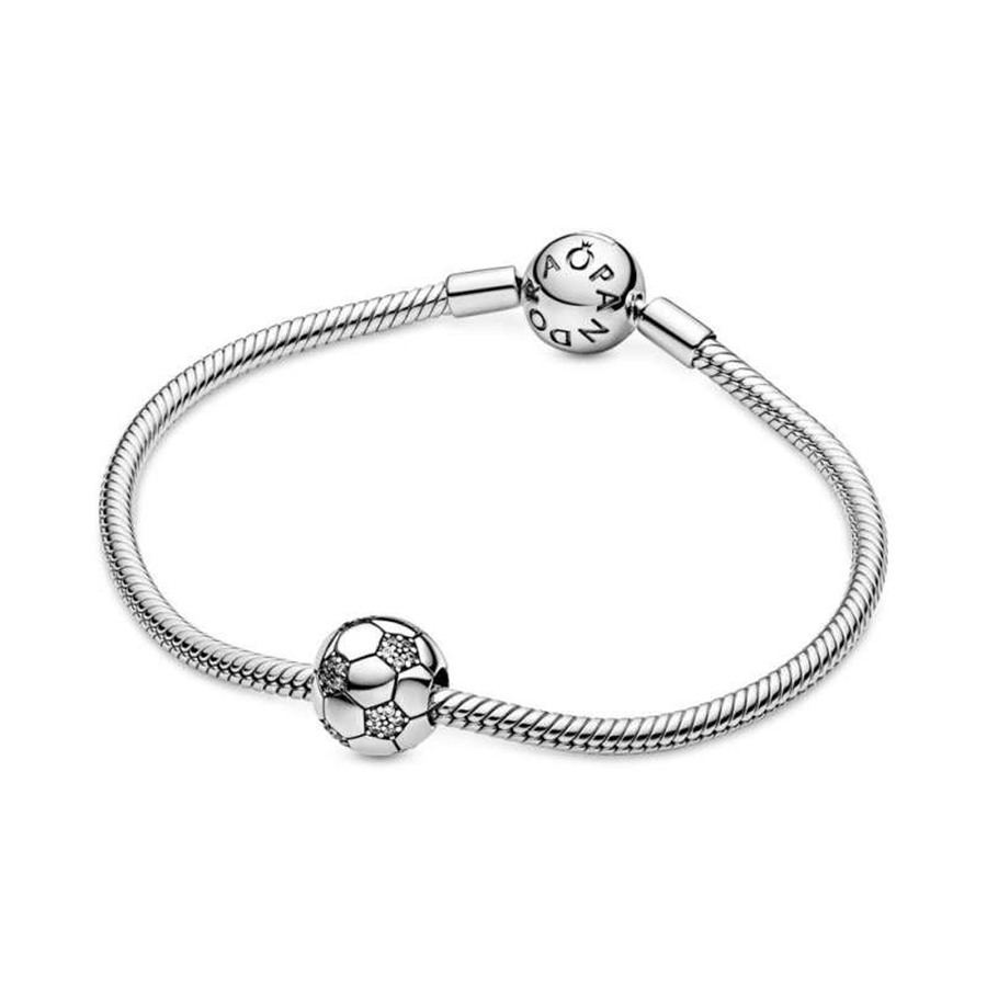 Sparkling Football Charm