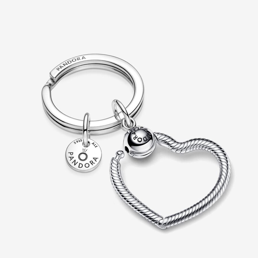 Heart Key Ring Charm Holder