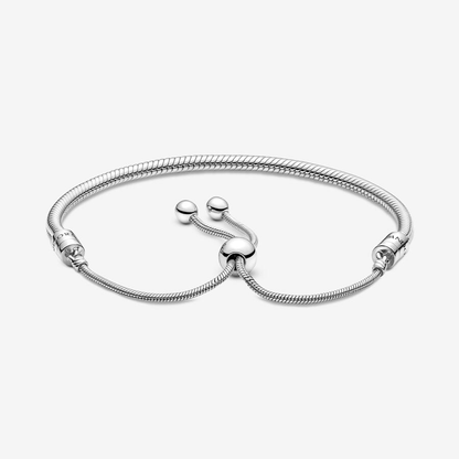 Moments Free Size Snake Chain Slider Bracelet