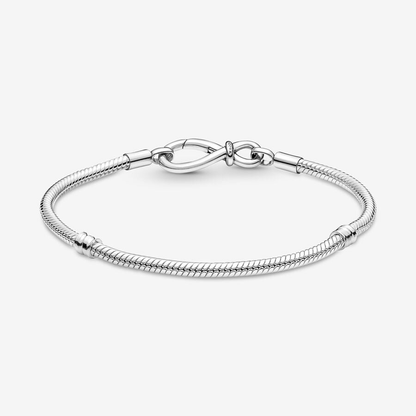 Moments Infinity Knot Snake Chain Bracelet