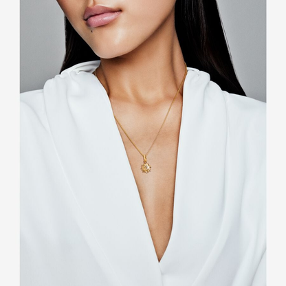 Sun Gold Plated Charm