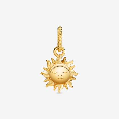 Sun Gold Plated Charm
