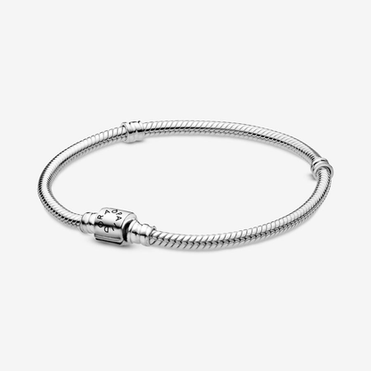 Moments Barrel Clasp Snake Chain Bracelet