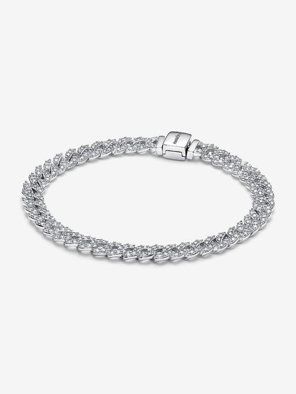 Timeless Pavé Cuban Chain Bracelet