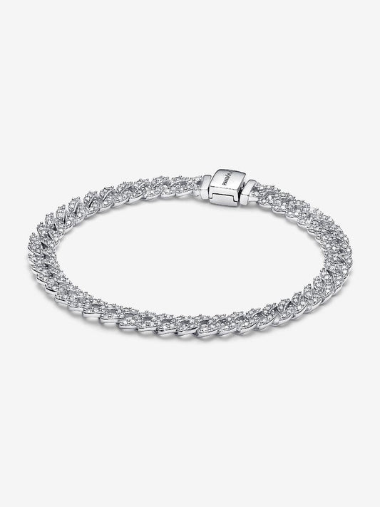 Timeless Pavé Cuban Chain Bracelet