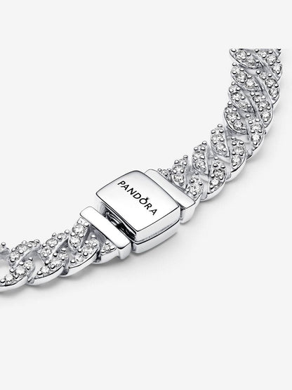 Timeless Pavé Cuban Chain Bracelet