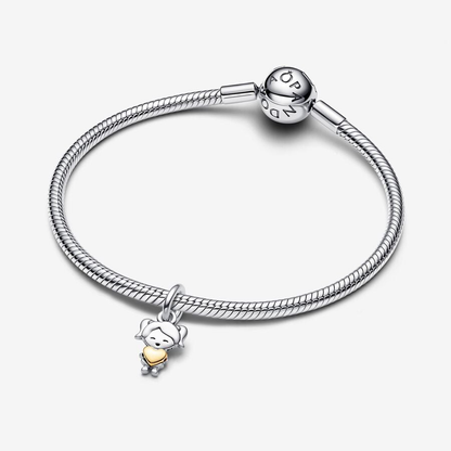 Happy Girl Dangle Charm