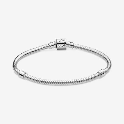 Moments Barrel Clasp Snake Chain Bracelet