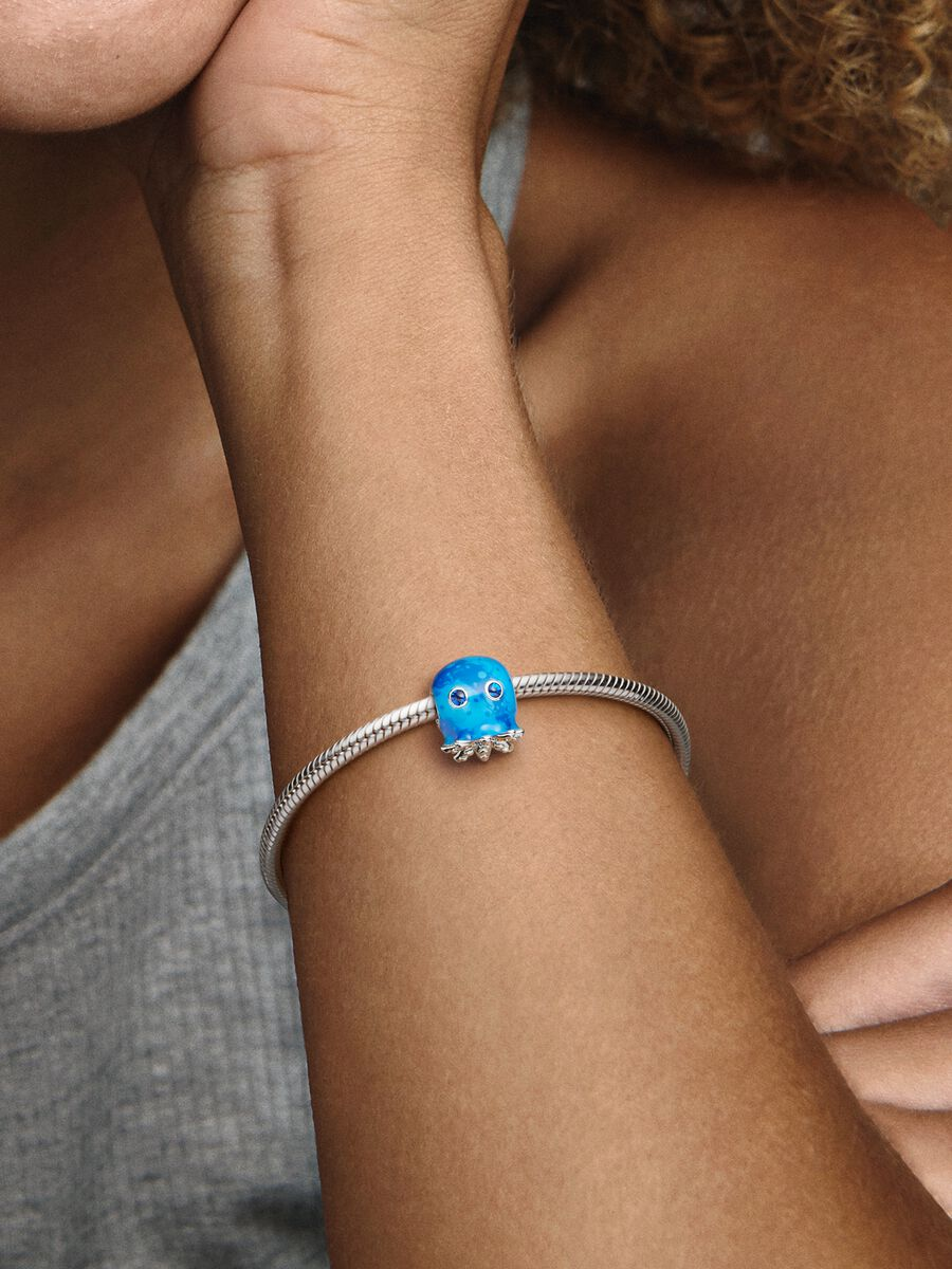 Ocean Bubbles & Waves Octopus Charm