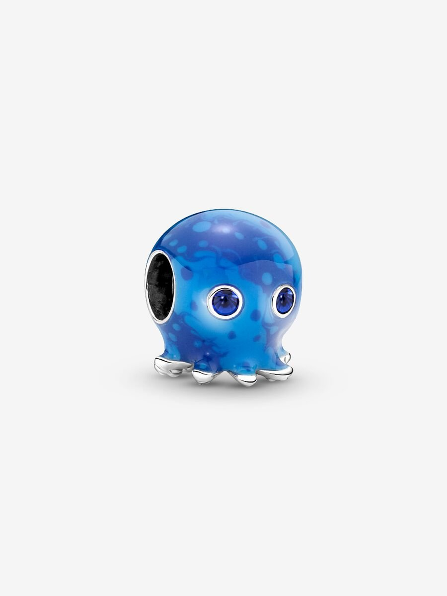 Ocean Bubbles & Waves Octopus Charm
