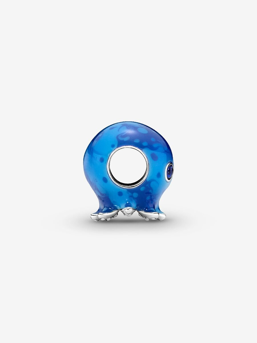Ocean Bubbles & Waves Octopus Charm