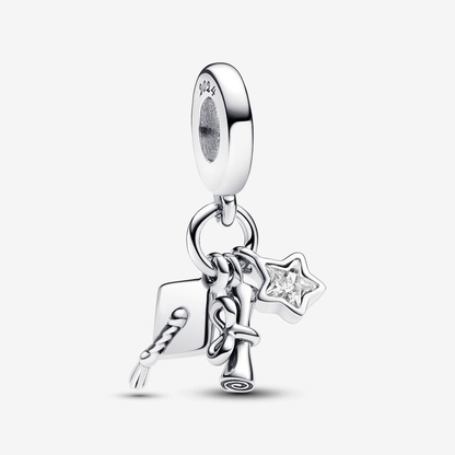 Graduation Triple Dangle Charm