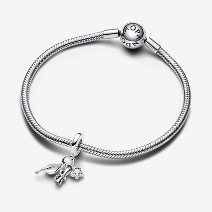 Graduation Triple Dangle Charm