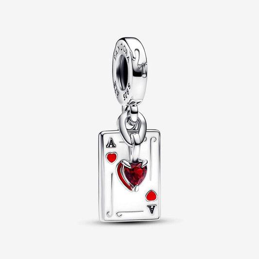 Villains Queen of Hearts Double Dangle Charm
