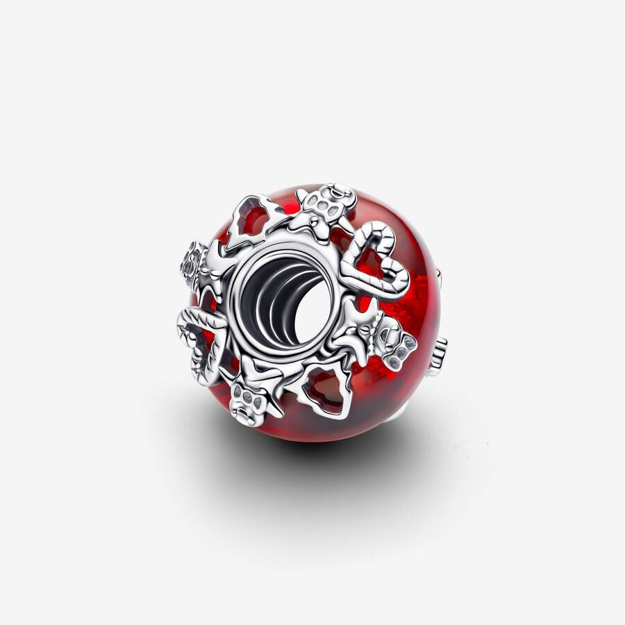 Christmas Magic Murano Glass Charm