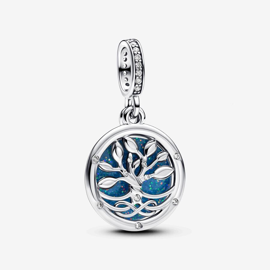 Infinity Tree Double Dangle Charm