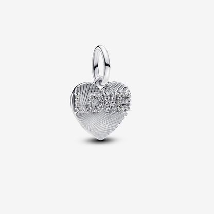 Love Heart Dangle Charm