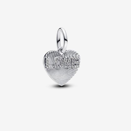 Love Heart Dangle Charm