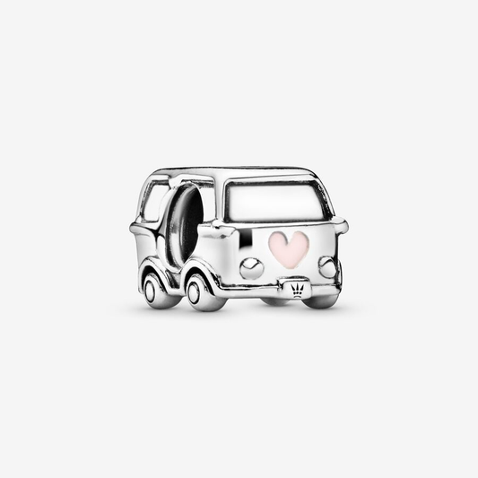 Old School Van Silver Charm