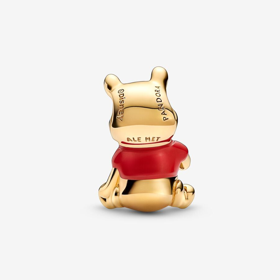 Winnie the Pooh Gold Bear Charm