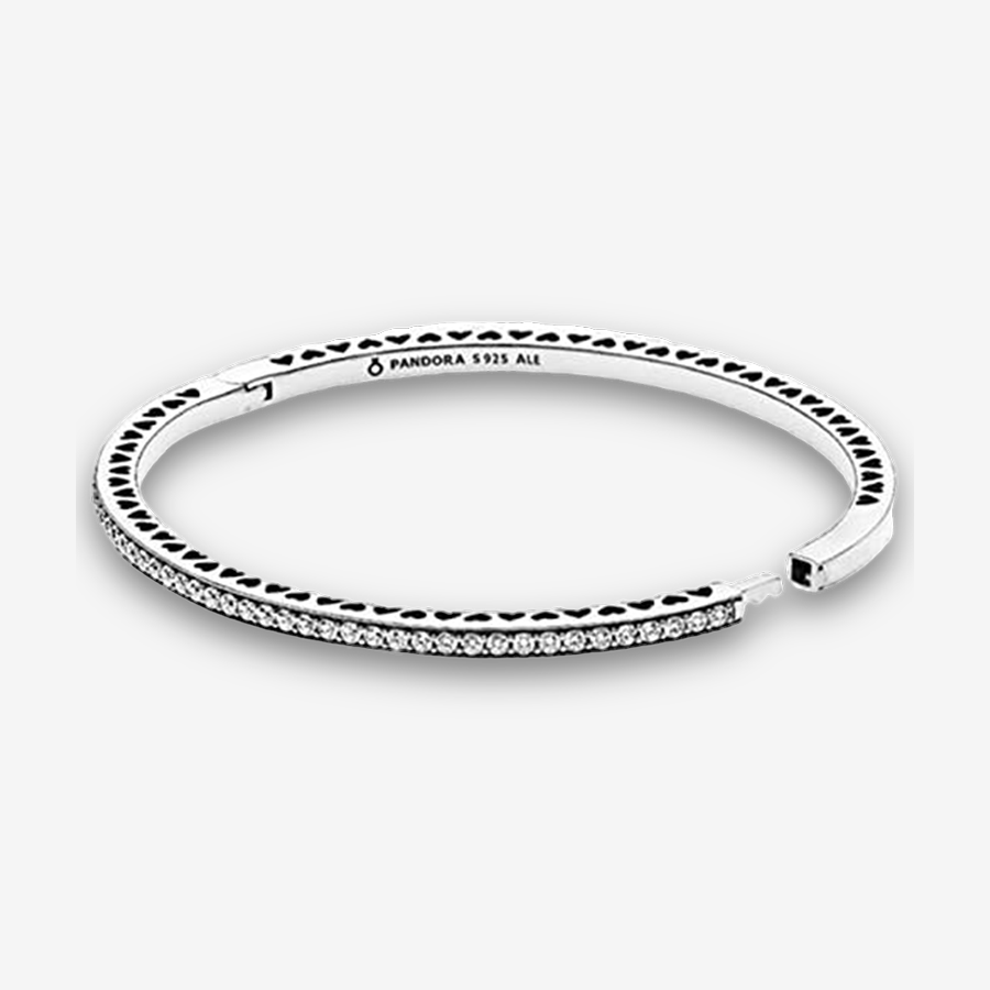 White Radiant Bangle