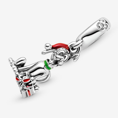 Pluto Christmas Gift Charm