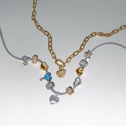 Love Heart Dangle Charm