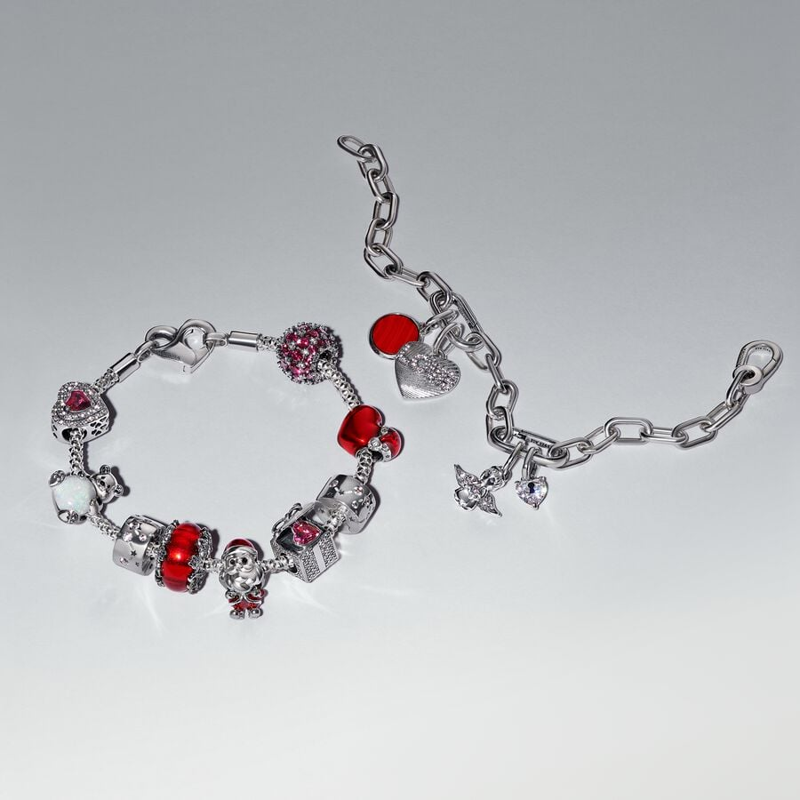 Christmas Magic Murano Glass Charm