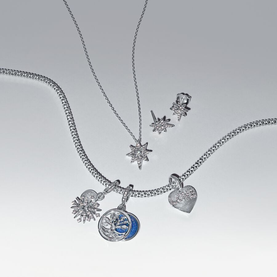 Infinity Tree Double Dangle Charm