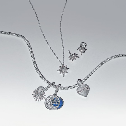 Infinity Tree Double Dangle Charm