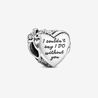 Bridesmaid Heart Charm