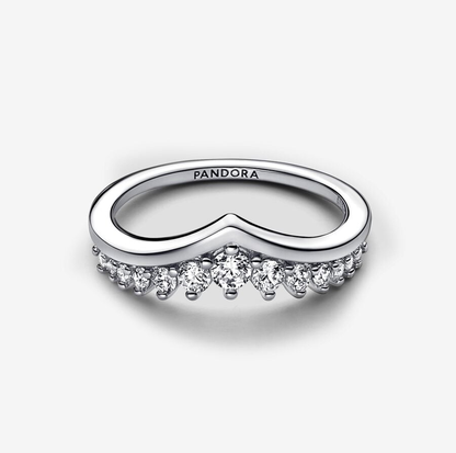 Crown Pavé Ring