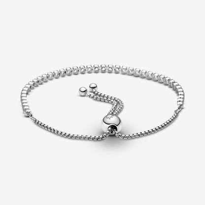 Sparkling Slider Tennis Bracelet