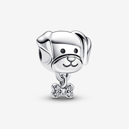 Pet Dog & Bone Charm