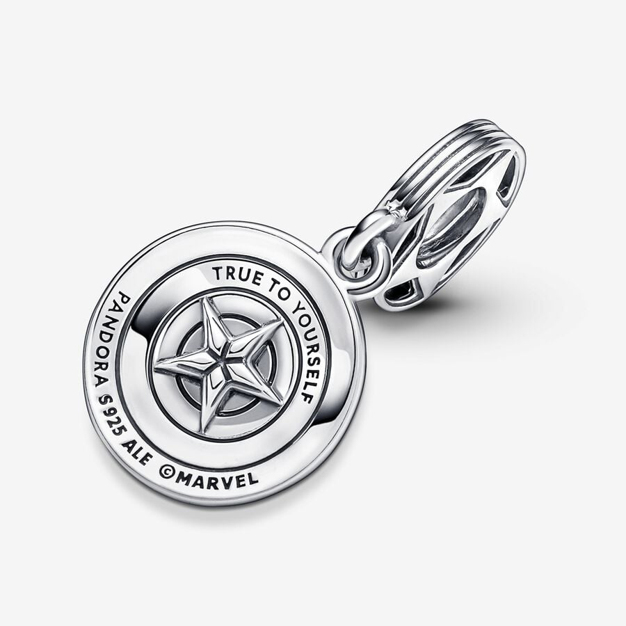 Marvel Captain America Shield Charm