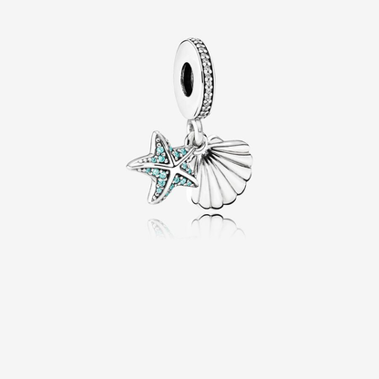 Starfish and Shell Charm