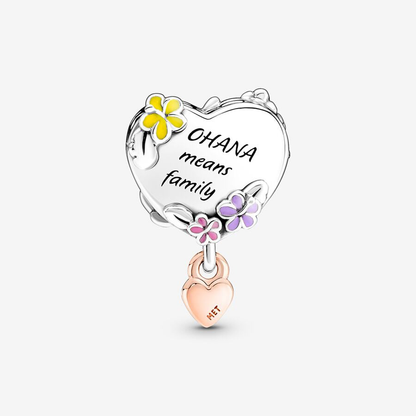 Ohana Lilo & Stitch Charm