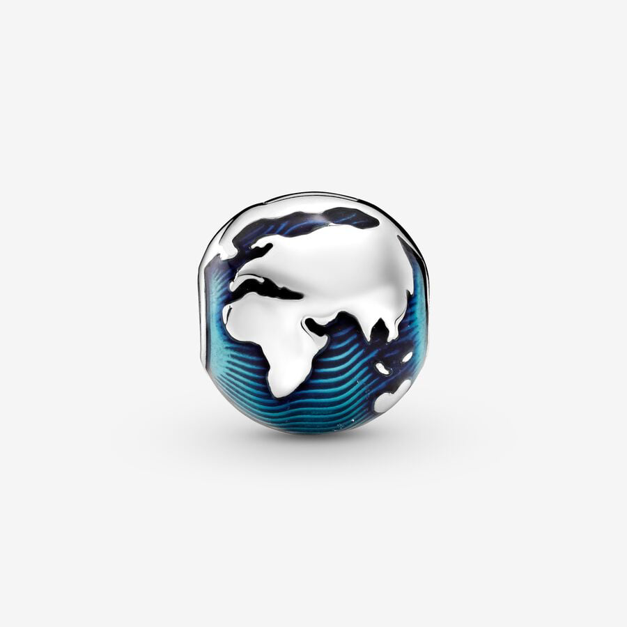 Globe Clip Charm