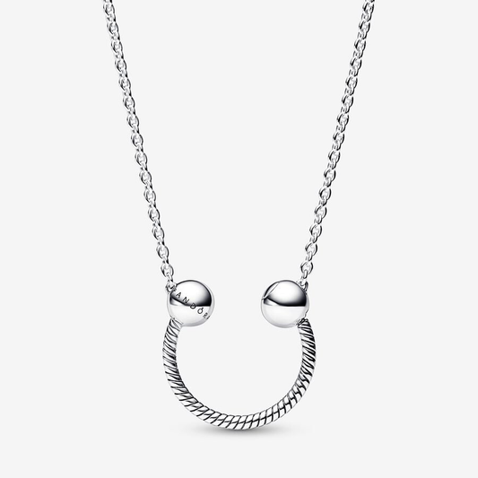 U Charm Pendant Necklace