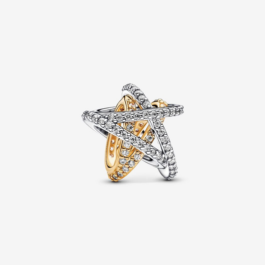 Sparkling Crossover Star Charm