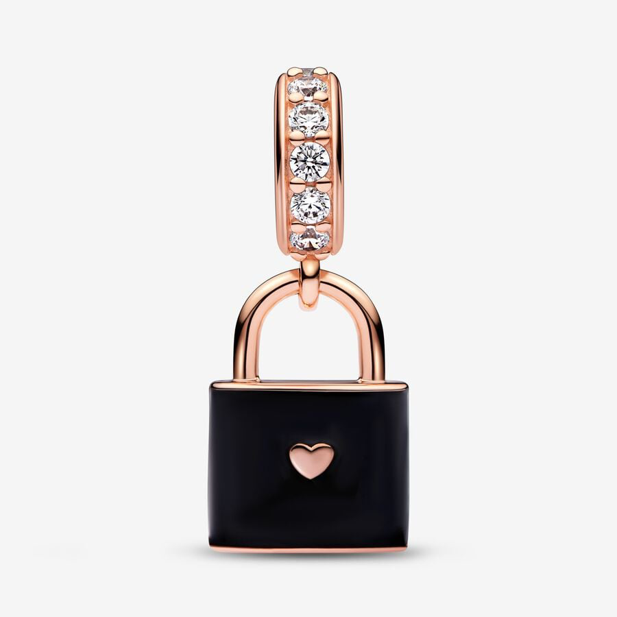 Love Padlock Charm