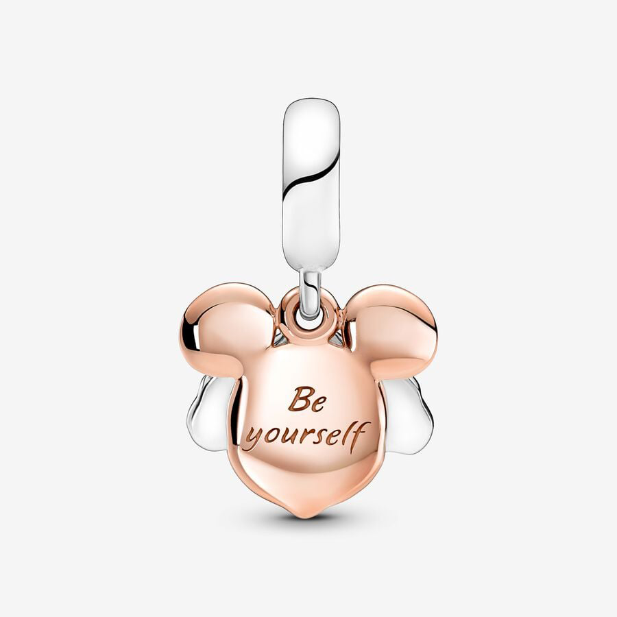 Rose Gold Mickey Mouse Charm